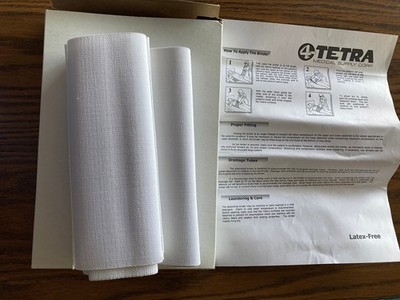 TETRA Abdominal Binder 8  Plush Single Panel w/Stays, Part #124202, Sz M 30-36