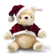 STEIFF DISNEY WINNIE THE POOH CHRISTMAS EAN 356087 -7 -FREE US SHIPPING