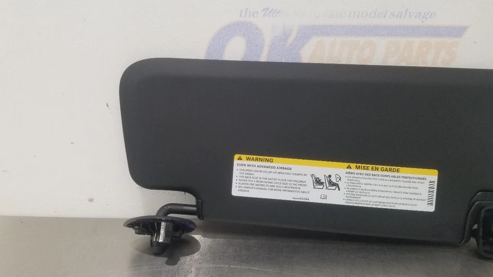 21 DODGE RAM 2500 СОЛНЦЕЗАЩИТНЫЙ КОЗЫРЕК ЛЕВЫЙ ВОДИТЕЛЬ ЧЕРНЫЙ - Изображение 2 из 4