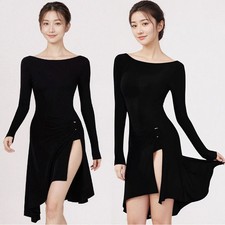 New Adult Latin Rumba Samba Practice Dance Dress Tango Salsa Ballroom Dancewear