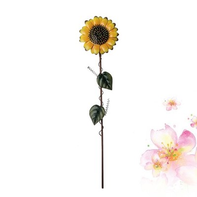  Sunflower Garden Stakes Outdoor Yard Stake Dekorative Pflanze Flower Stake