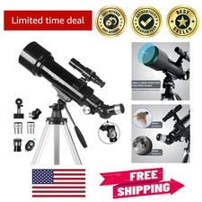 Portable Astronomical Telescope with 70mm Aperture - Ideal for Family Stargazing