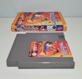Nintendo NES Spiel Disney&acute;s Aladdin Komplett CIB mit OVP Guter Zustand