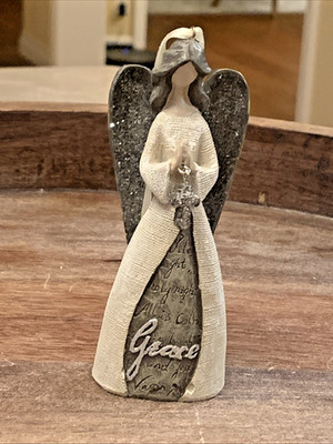 St. Nicholas Square Grace Angel Resin Christmas Tree Ornament