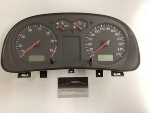VW Bora Kombiinstrument Tacho ca. 160 Tsd. km Tachometer Tachoanzeige 1J0919881B