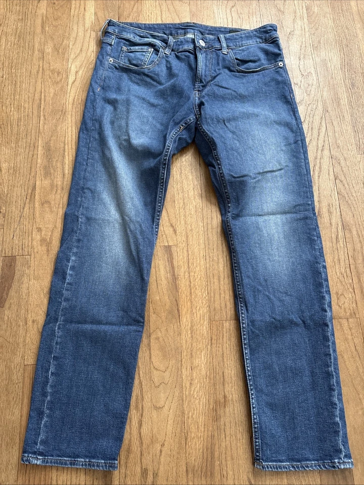Jeans Bonobos a medida para hombre talla 31X30 azul denim algodón orgánico Foto 2 de 4