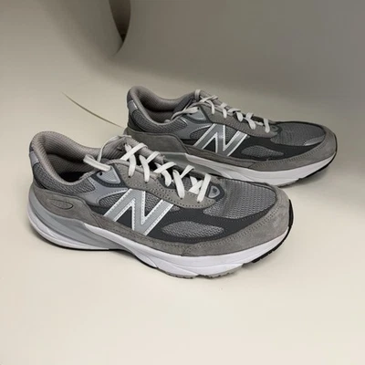 New Balance 990v6 Gray/White Men's Sneaker Sz 9.5 - Image 1 of 4