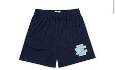 Eric Emanuel EE Core Short Navy Carolina Blue Size Small Brand New