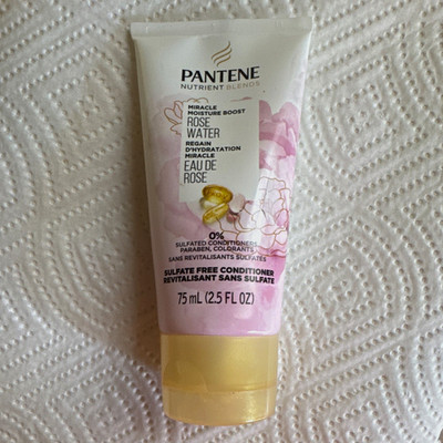 Pantene Nutrient Blends Rose Water Sulfate-Free Moisturizing Conditioner 2.5 oz