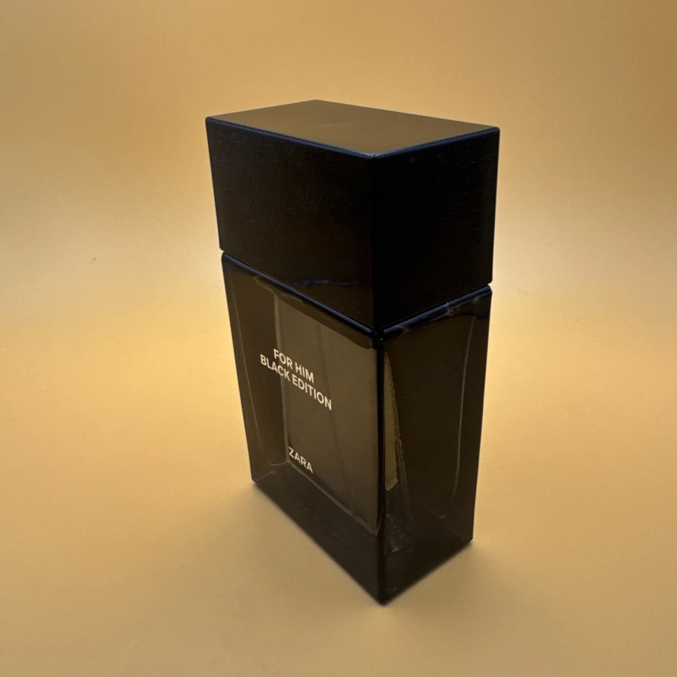 Fragancia Perfume Zara For Him Edición Negra Eau De Toilette 100 ml 3,38 OZ NUEVO SIN CAJA Foto 4 de 4