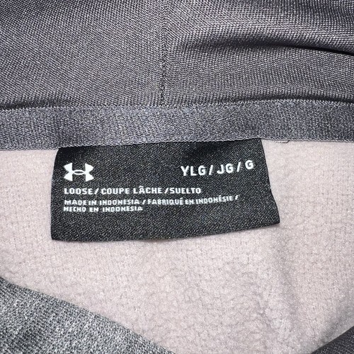 Under Armour Youth Large Loose fit Hoodie w/ Kangaroo Pocket Yellowstone Park - Picture 5 of 7
