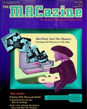 MACazine Magazine Apple Macintosh Computer July 1985