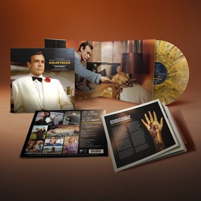 GOLDFINGER Remaster VINYL BODY PAINT GOLD Ltd 300 Edition La-La land Records OOP