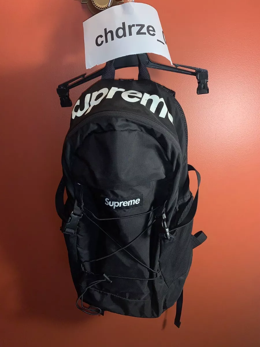 Supreme 210 Denier Cordura Backpack Black SS16