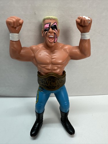 WCW GALOOB STING SERIES 1 1990 w BELT WRESTLING FI...
