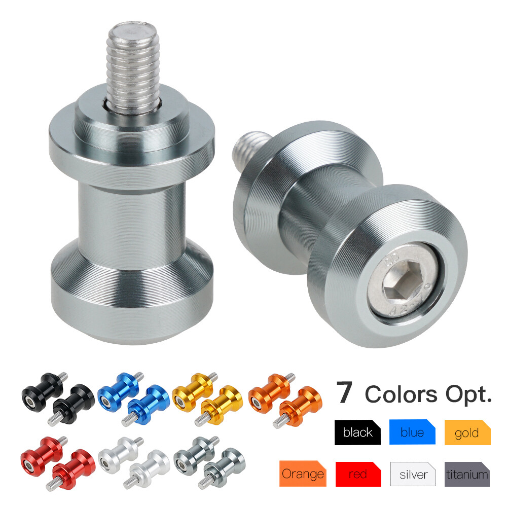 8mm Swingarm Spools For Kawasaki Ninja ZX6R 2013-2015 ZX-10R