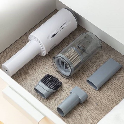 Tragbarer Zyklon-Staubsauger für Haus und Auto, USB aufladbar 5000Pa 2000mAh 70W - Bild 8 von 14