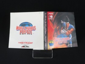 Tested WORLD HEROES PERFECT NEO GEO CD ADK Action Game 1994 made in Japan 2