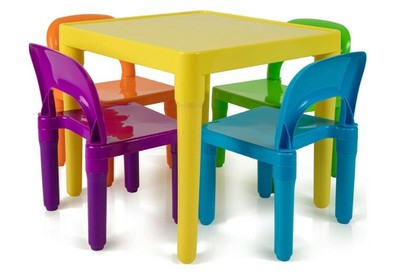 toy table and chairs