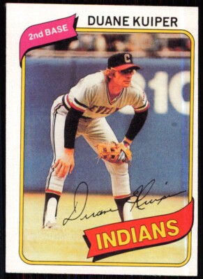 1980 Topps Duane Kuiper Cleveland Indians #429