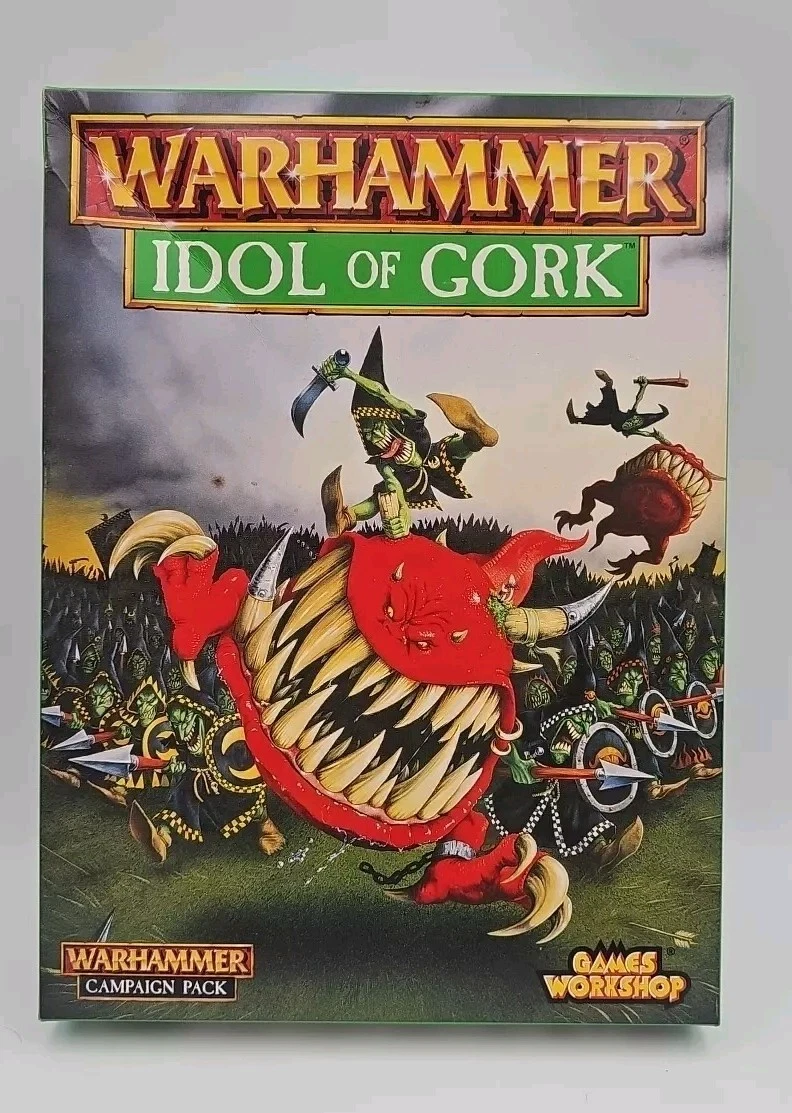 Warhammer Idol of Gork Campaign Pack - OOP - Games Workshop Scenario Orcs Empire