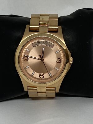 Marc Jacobs Baby Dave MBM3184 Women's Stainless Steel Analog Quartz Watch LJ427