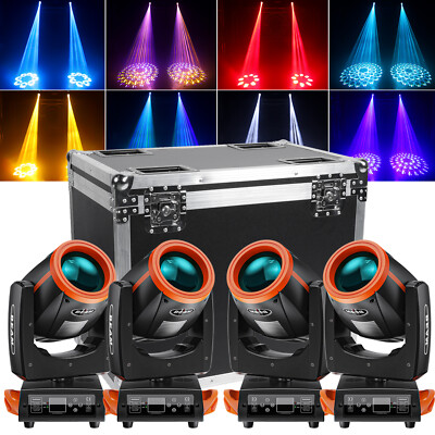 230W 7R Moving Head Beam Light 24Prism Gobo Disco Bar KTV Stage Light with Case