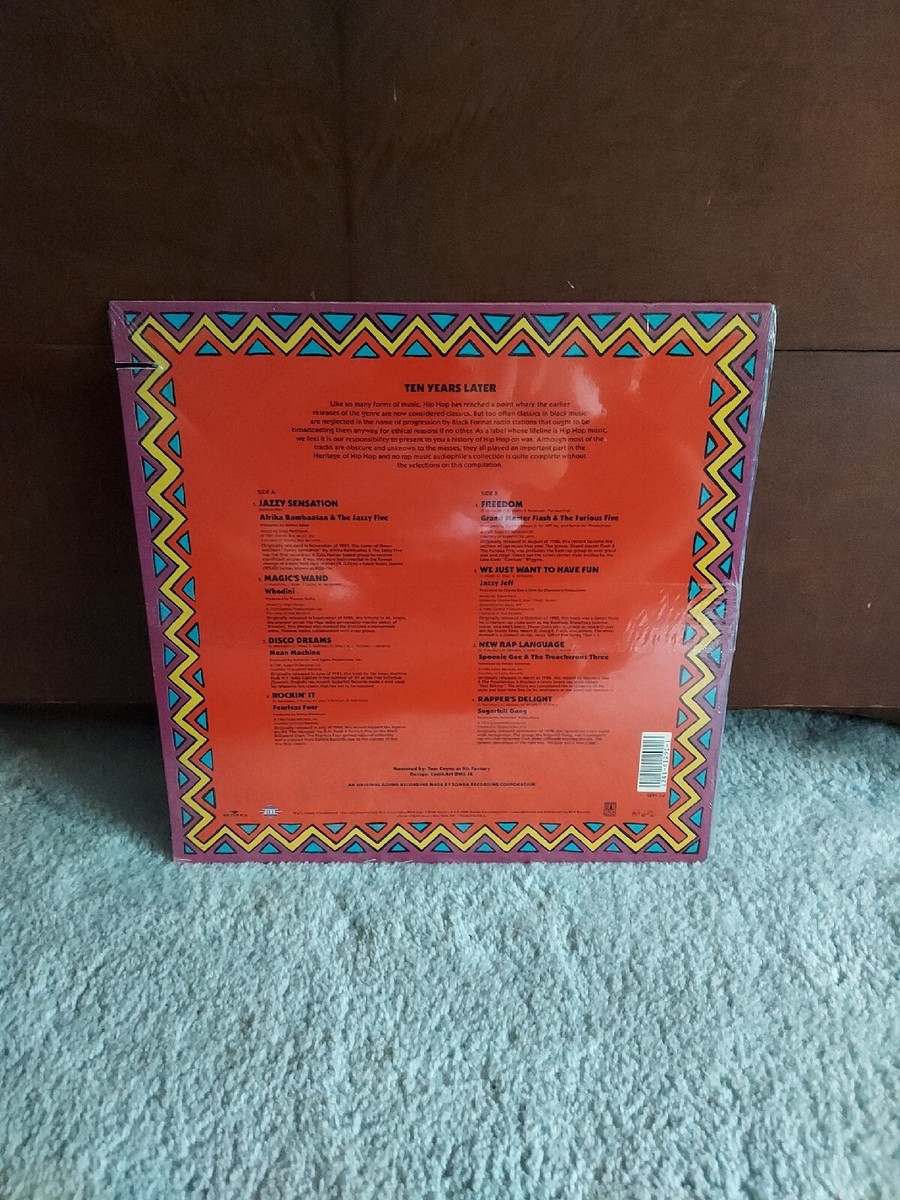 HIP◇HOP HERITAGE VOLUME #1 LP JIVE 1989 BMG/RCA Records SEALED