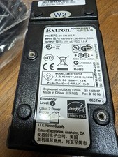Extron 28-071-57LF 100-240V 50-60Hz 12 VDC 1.0A Power Supply W/ Power Cord