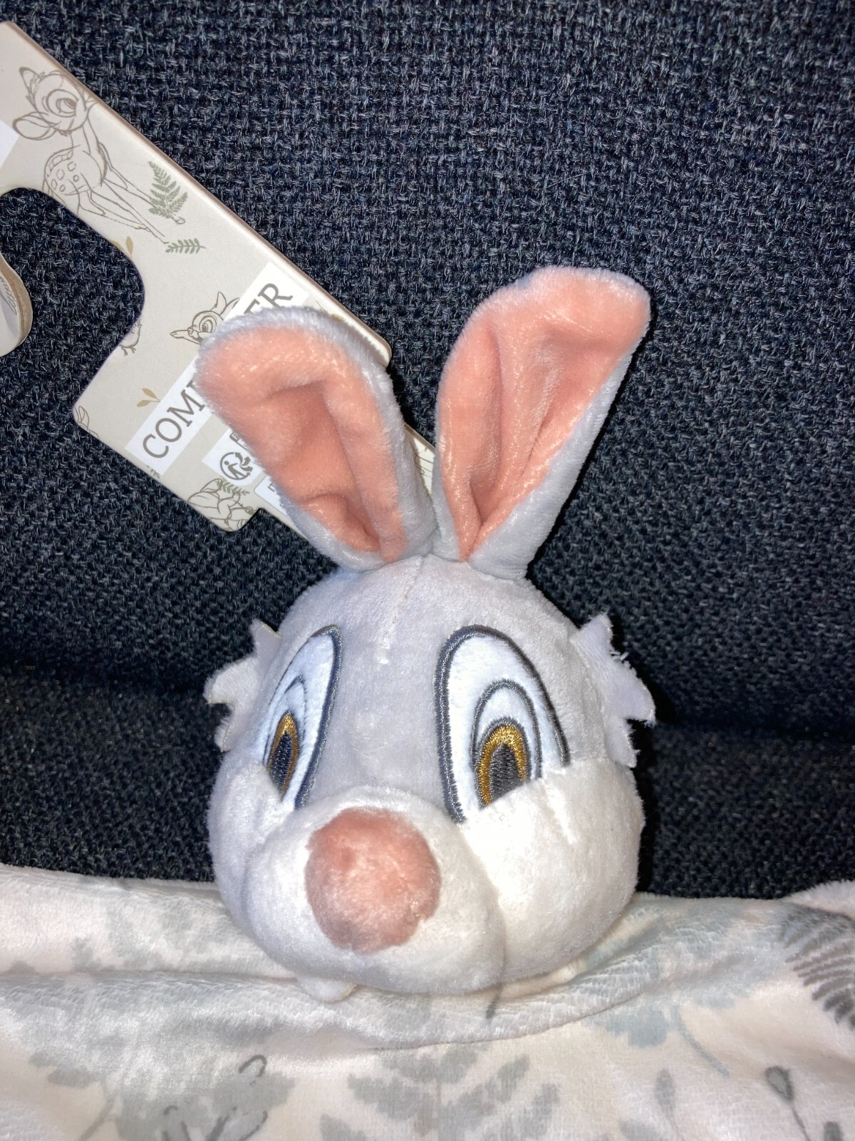 BNWT PRIMARK DISNEY THUMPER BUNNY RABBIT BABY COMFORTER SOFT HUG TOY eBay