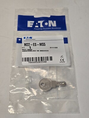 Eaton - Cutler Hammer M22-ES-MS5 KEY MS5 NEW c1-52