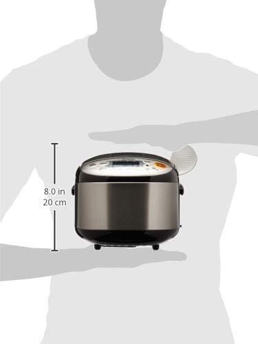 Zojirushi NS-LGC05 Micom Rice Cooker & Warmer, 3-Cups ,Stainless Black