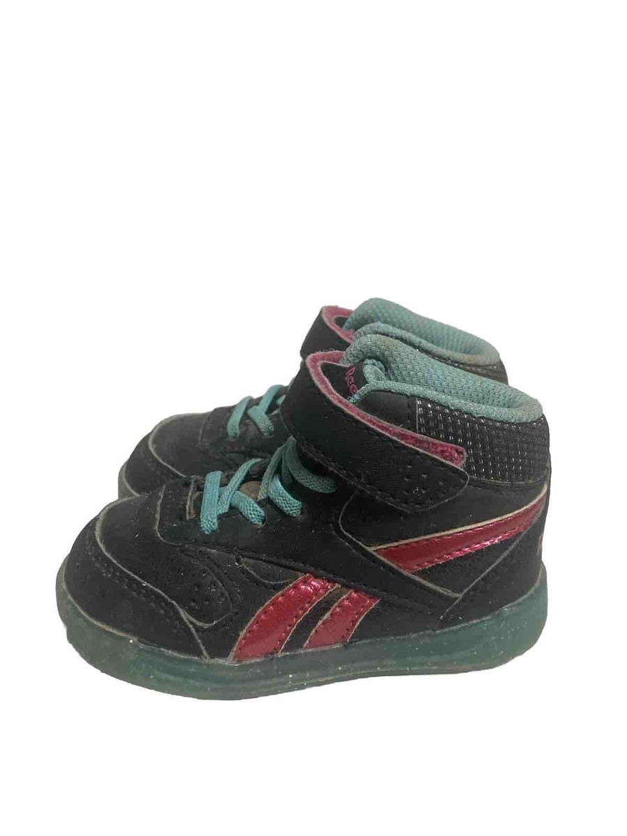 Reebok Classic Hi AR2903 Toddler Kids Black Gum Bottom Athletic Sneaker  Shoes - Main Image