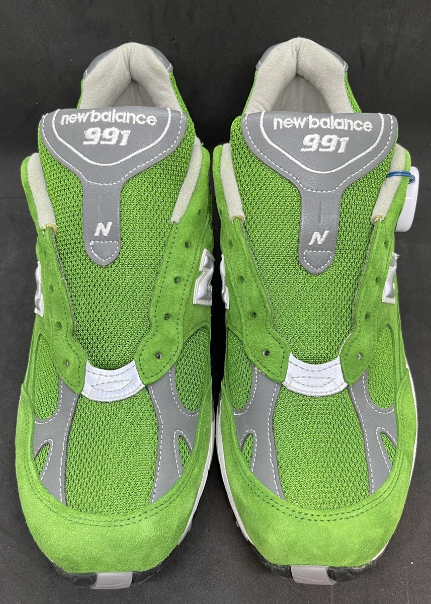 New Balance 991 Bright Green UK Exclusive M991GN Size 11.5 New Balance 991 Bright Green UK Exclusive M991GN Size 11.5