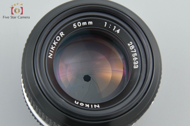 Nikon New NIKKOR 50mm f/1.4 Non Ai Lens | eBay