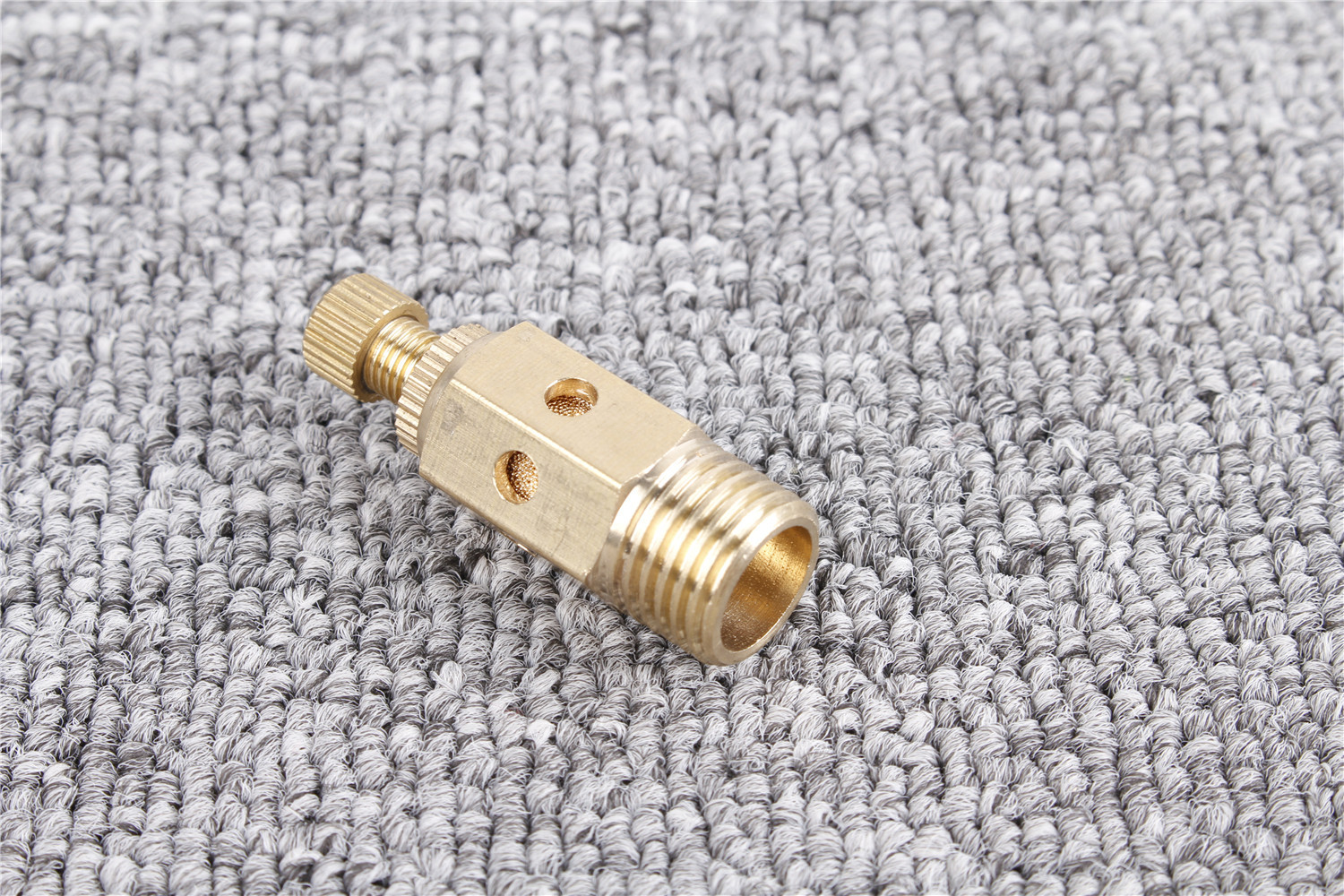Brass Exhaust Speed Control 1/4" PT Male Thread Pneumatic Muffler 10pcs