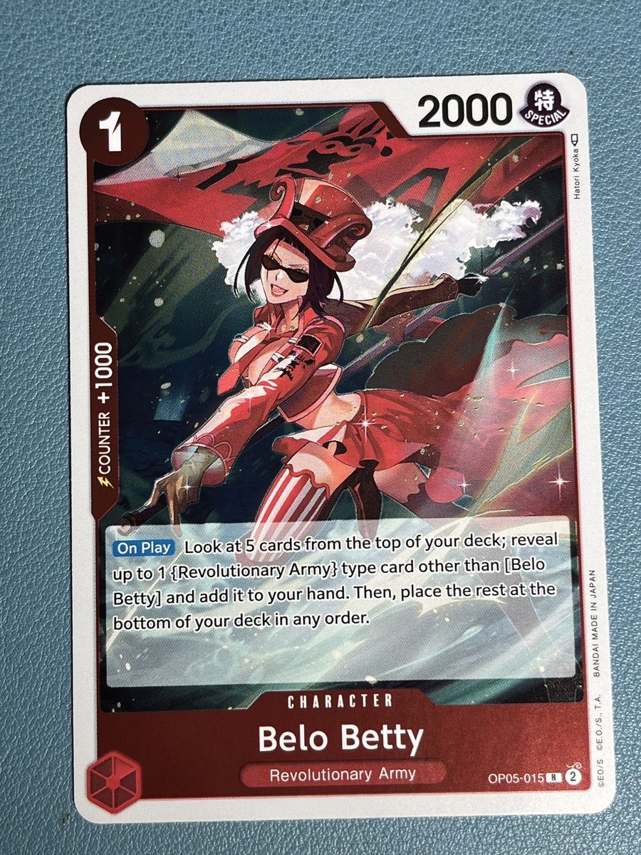 belo betty one piece tcg deck Belo Betty is FINALLY a Great Deck in the One Piece TCG! Winning Decklist! (One Piece TCG News)