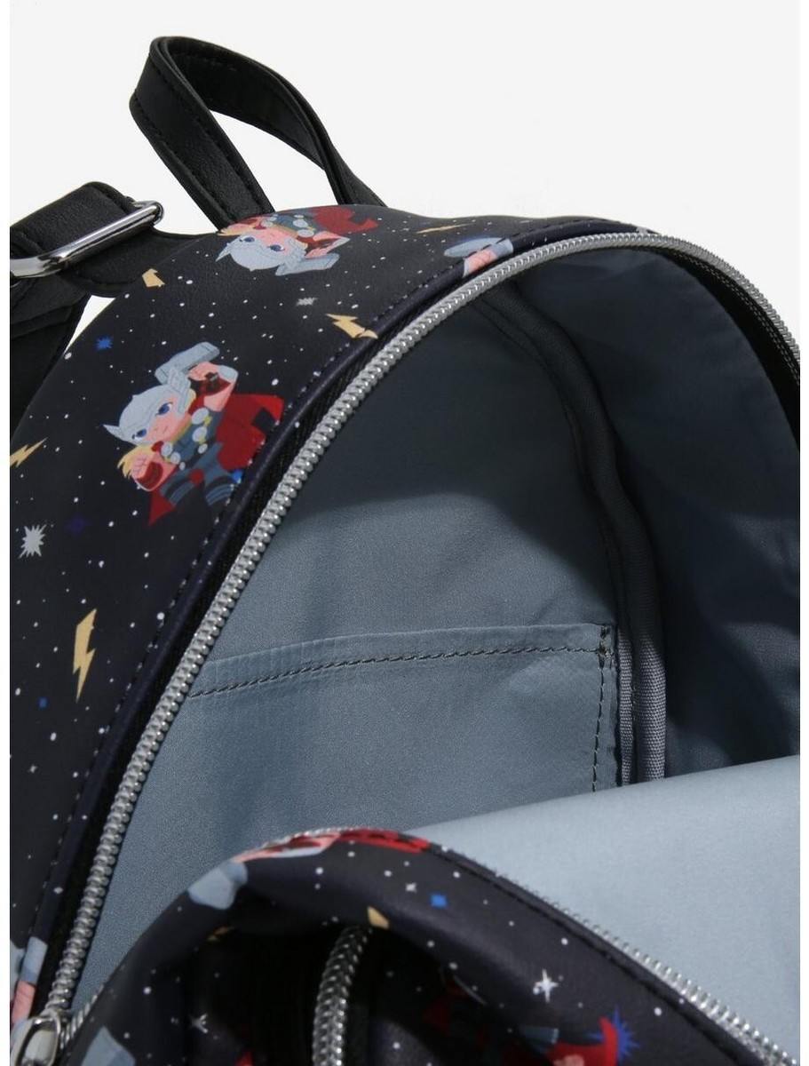 Loungefly Marvel Thor Chibi Galaxy Mini Backpack | eBay display picture 1