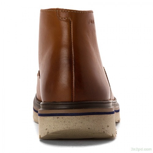 Clarks Mens Freelan Hike Brown Leather Chukka Ankle Boots UK 6.5 EU 40