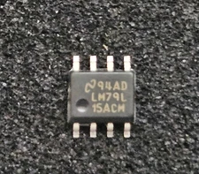 LM79L15ACM, -15V Linear Regulator 100mA, SOIC-8  National Semi Qty- 5 pcs