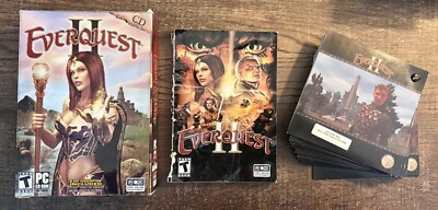 Everquest II 2 PC CD ROM Game Comes With 10 Mint Disc, Box and Access Key
