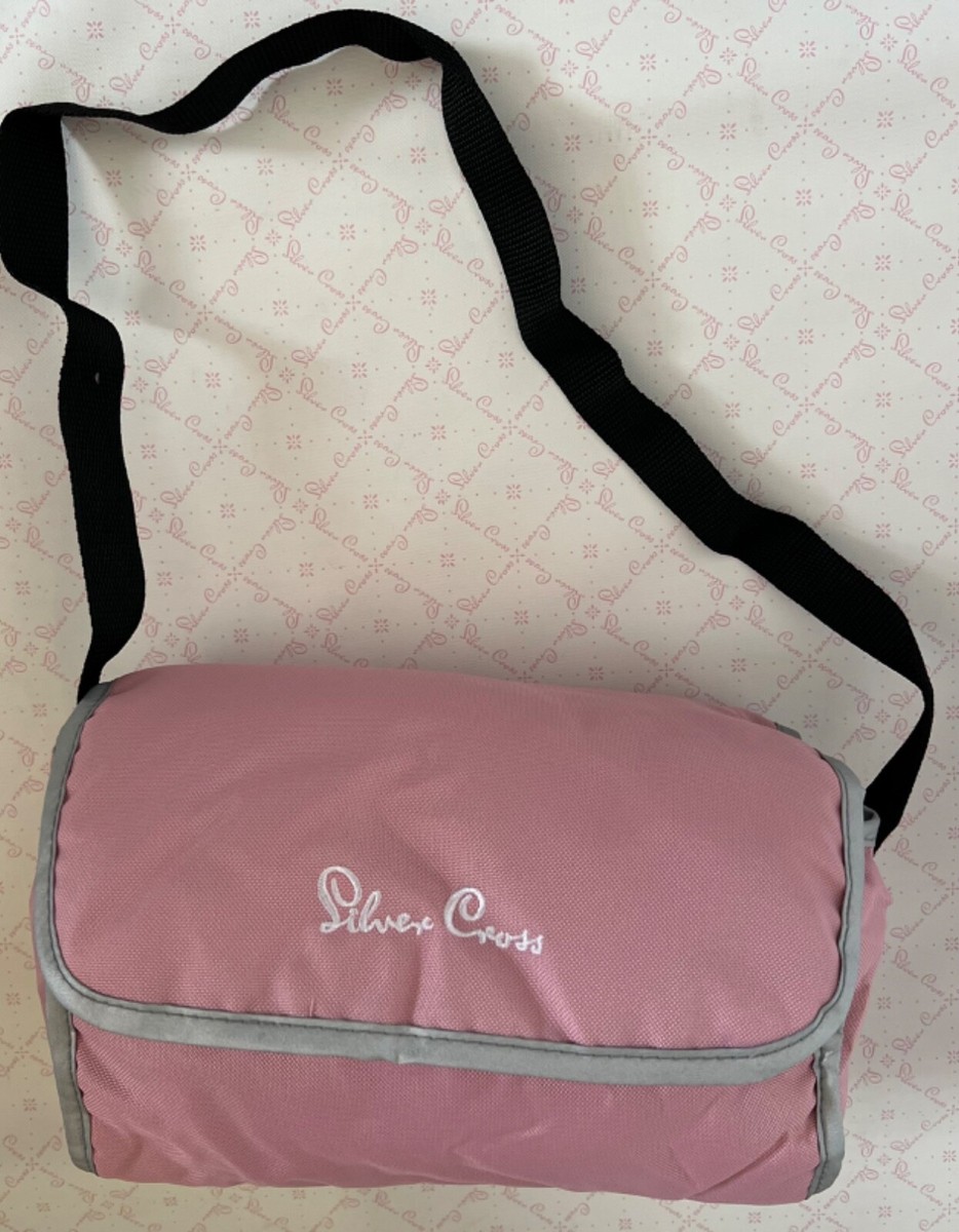Cross Dolls Pram Bag Changing Bag Silver Cross Vintage Pram Silver
