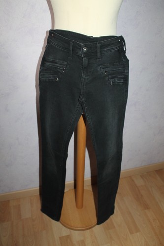 Jean Femme NOTIFY Ornatus Taille 34 Noir - Parfait État Occasion