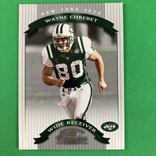 Wayne Chrebet 2002 Donruss Classics Card #81 NFL New York Jets