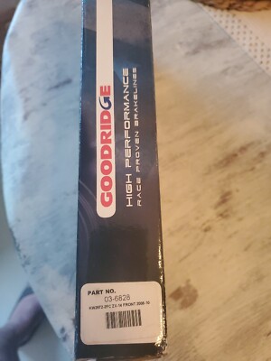 わいぎ Goodridge Steel Braided Front Brake Line Kit For ZX-14R. 2006-2011