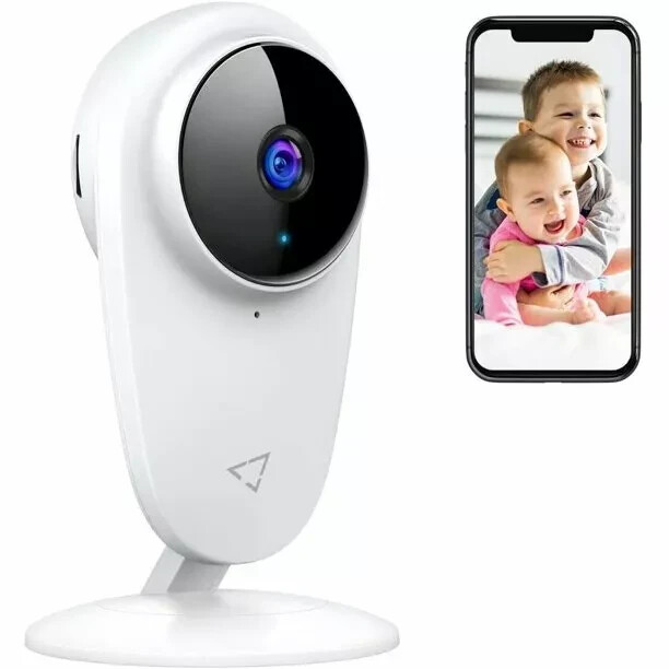 2x Victure PC420 Wireless Security Baby Monitor 1080P FHD Pet Camera Set-image