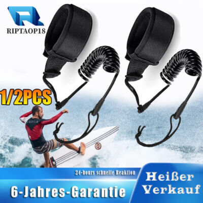 Surfboard Leash TPU Paddle Leash mit Sicherheit Fußschlaufe für Stand Up Paddle