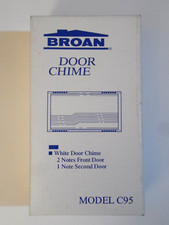 NEW/OPEN BOX - Broan White Door Chime C95