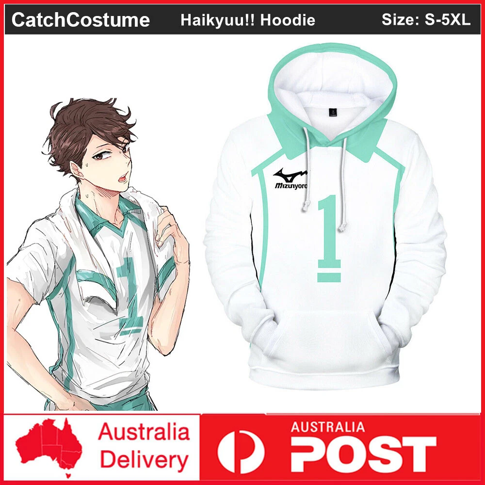 Haikyuu Aoba Johsai High School NO.1 Oikawa Tooru Hoodie Sweatshirt Pullover