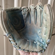 1970'S SPALDING PB-1 42-8339 PROFESSIONAL 12" RHT Green/Blue FIELDERS GLOVE